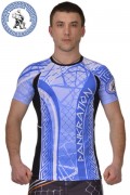 Berserk 12768 Рашгард for Pankration 3D APPROVED WPC blue фото